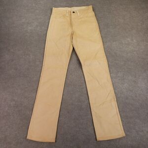 Vintage Levis 519 Corduroy Pants Mens 28x32 Orange Peach Straight Skinny 90s 80s